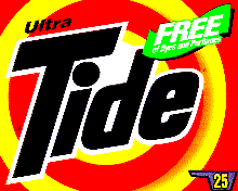 Tide Ultra Laundry Detergent, Free of Dyes and Perfumes, OU